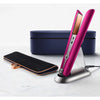 DYSON CORRALE STRAIGHTENER IN FUCHSIA/BRIGHT NICKEL GIFT EDITION